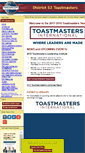 Mobile Screenshot of d53.toastmastersdistricts.org