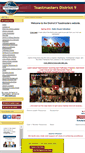 Mobile Screenshot of d9.toastmastersdistricts.org